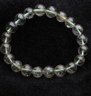 東海縣盛飾珠寶 批發(fā)供應純天然綠發(fā)晶手鏈，品質(zhì)保障，實物實拍